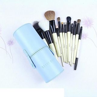 12Pcs Blue High grade Professional Makeup Brush Set