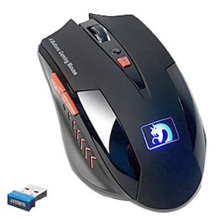 2.4G Wireless AA Battery LED Optical Gaming Mouse