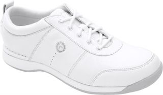 Womens Rockport Marta   White Leather Casual Shoes