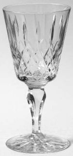 Webb Corbett Marquis Sherry Glass   Cut Vertical & Criss Cross On Bowl
