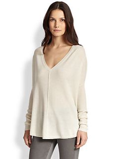Vince Cashmere Slouchy Dolman Sleeved Sweater