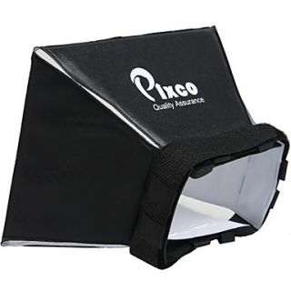 Pixco Tracking Number Flash Diffuser Softbox Diffuser Light for Digital Camera External Flash