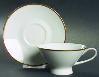 Rosenthal   Continental Classic Gold Footed Cup & Saucer Set, Fine China Dinnerw