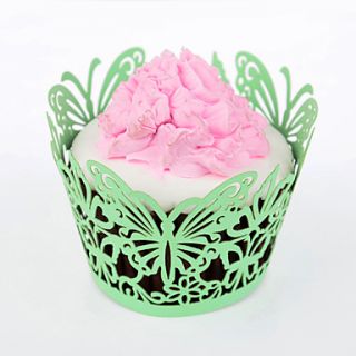 Butterfly Theme Cupcake Wrappers   Set of 24 (More Colors)