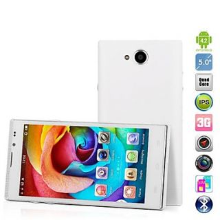 WAVE Q5000 Android 4.2 3G Smartphone MTK6582 Quad Core 1.3GHz 1GB RAM 8GB ROM 5.0 Capacitive Screen GPS WiFi Phone