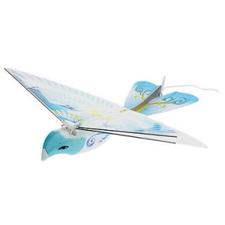 RC Flapping Wings Like Authentic Bird Helicopter(Blue)