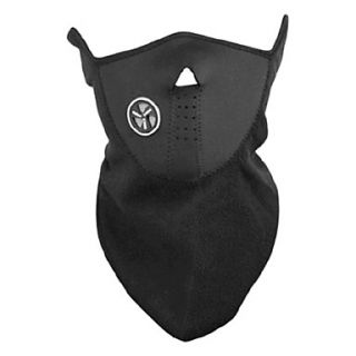 Outdoor Cycling Black Fleece Thermal Mask