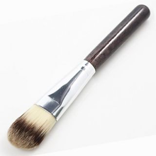 Professional Foundation Brush Soft Antibacterial Fiber Anti allergic Violet Makeup Tool