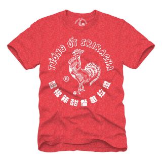 Sriracha Graphic Tee, Red, Mens