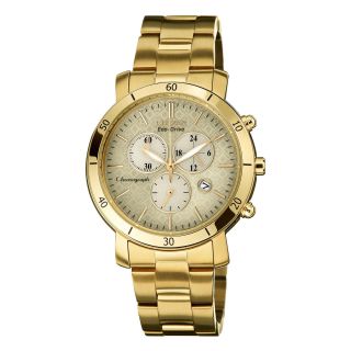 Drive from Citizen Eco Drive Womens Gold Tone Chronograph Watch FB1342 56P