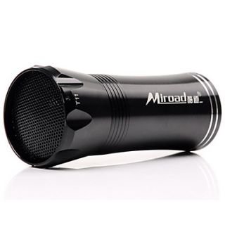Miroad T11 Super Bass Music Speaker with Build in 4G Card for Bike
