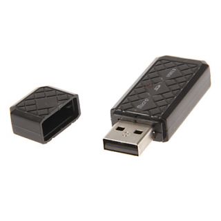Mini USB Memory Card Reader (Black/White)