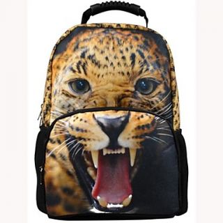 Veevan Unisexs Life like Leopard School Backpack