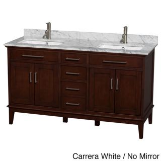 Hatton Dark Chestnut 60 inch Double Vanity