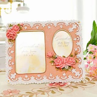 5Modern European Style Pearl Polyresin Picture Frame