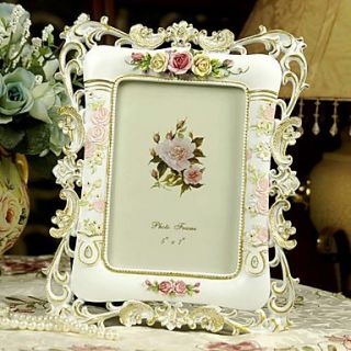 6 7 10 Modern European Style Pearl Polyresin Picture Frame