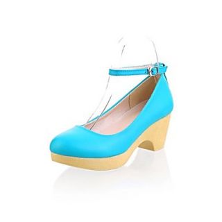 Faux Leather Womens Wedge Heel Heels Shoes(More Colors)