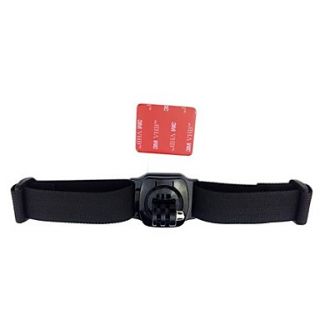 New Arrival Mount for Helmet 360 degrees rotation with Belt and 3M sticker Suitable for GoPro Hero3/3/2/1 camera