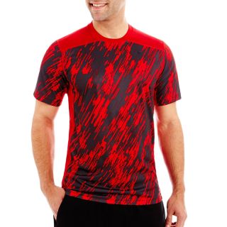 Nike Print Training Top, Red, Mens