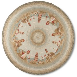 JCP Home Collection  Home Charleston Braided Round Rug, Sage Rust