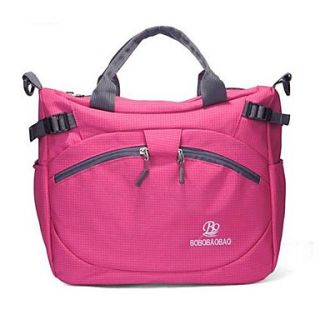 Outdoors Nylon Pink Blue Multicolor Waterproof Leisure Fashion Messenger Bag Handbag