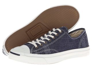 Converse Jack Purcell Jack Ox Athletic Shoes (Blue)