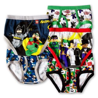 LEGO Batman 5 pk. Briefs   Boys 4 8, Assorted, Boys