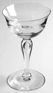 Tiffin Franciscan Optic Champagne/Tall Sherbet   Stem #17391