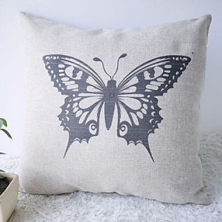 Classic Chinese Traditonal Painting Butterfly Decorative Pillow Cover
