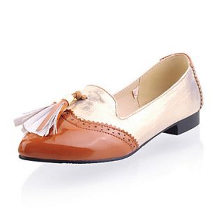 Leatherette Womens Flat Heel Cap toe Loafers Shoes (More Colors)