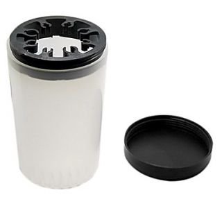 1PCS White Specialty Nail Art Brush Cleaning Pot