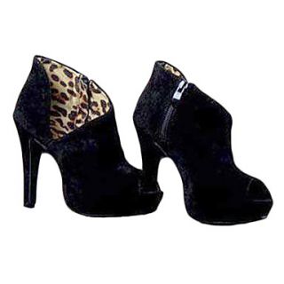 Suede Womens Stiletto Heel Heels Pumps/Heels Shoes(More Colors)