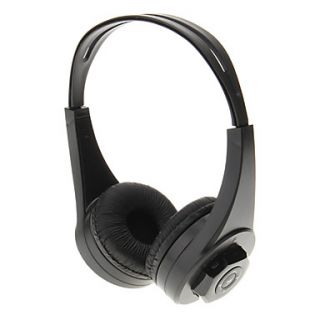MD 333 High Quality On ear Headphone Headset (Black)