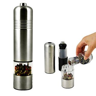 Stainless Steel Electric Pepper Mill Grinder