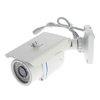 Waterproof Outdoor CCTV 1/3 SONY Effio E CCD 700TVL 24LED Security Video Camera with Bracket Stand