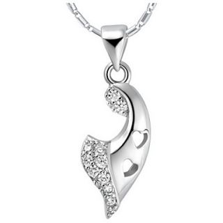 Vintage Water Drop Shape Silvery Alloy Womens Necklace(1 Pc)