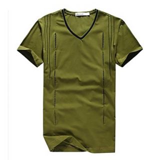 Mens New Slim Short sleeve Leisure Top