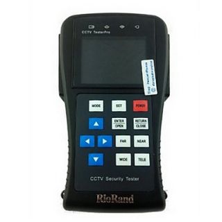 RioRand (TM) 2.8 LCD Monitor CCTV Security Camera Cam Video PTZ Test Tester S Test 890