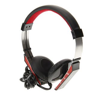 659 3.5mm Heavy Bass On ear Headphone Headset with Mic for Computer(Black)