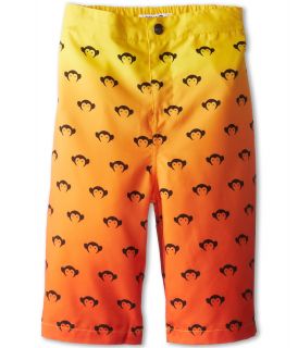 Appaman Kids Appaman Monkey Logo Swim Trunks Boys Swimwear (Orange)