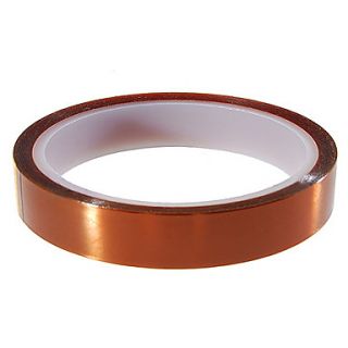 Polyimide Heat Resistant/High Temperature Adhesive Tape (16MM33M/260 C)