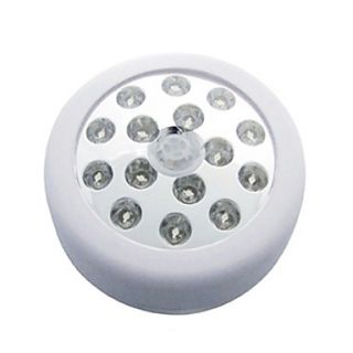 12V White PIR Infrared Detector Wireless Motion Sensor LED Energy Saving Light Lamp