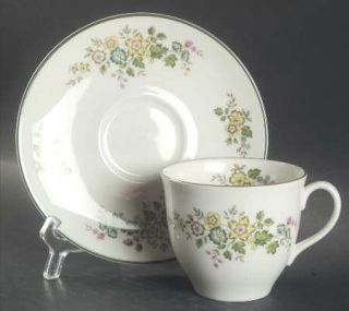 Royal Doulton Campagna Green Flat Cup & Saucer Set, Fine China Dinnerware   Yell