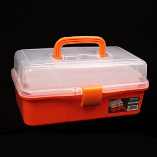 (32.61914.5) Plastic 3 Layers Multifunctional Tool Boxes