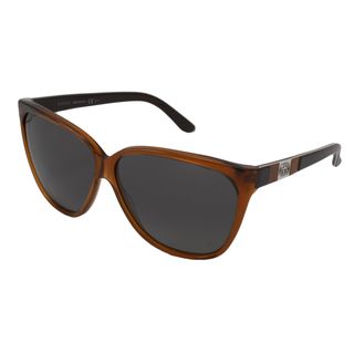 Gucci Womens Gg3539 Cat eye Orange brown/brown Sunglasses