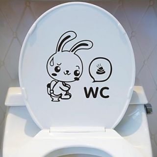 Animals Toilet Posted Wall Stickers