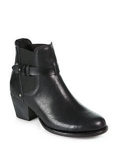 Rag & Bone Durham Leather Ankle Boots   Black