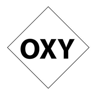 Nmc Nfpa Symbol Labels   5X5   Oxygen