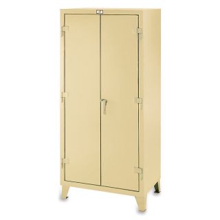 Strong Hold Ultra Capacity Lifetime Cabinet   48X24x66   Steel   Tan