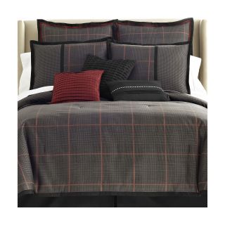 Paddington 4 pc. Comforter Set, Red/Black